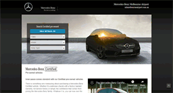 Desktop Screenshot of pre-owned.mbmelbourneairport.com.au